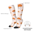 thumbnail image 5 of Bingfone Compression Socks for Women and Men Long Socks for Running Athletic Cycling Nurse-Mushrooms, 5 of 8