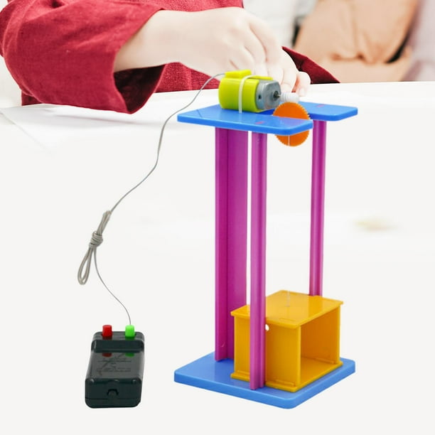 DIY Elevator Toy Early Educational Toys DIY Creativity Durable