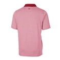 thumbnail image 3 of Men's Cutter & Buck  Red PGA TOUR Volunteers Big & Tall Forge Tonal Stripe Stretch Polo, 3 of 3