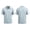 Cyan #1, variant on WULMLEO Mens Polo Shirts 2 Buttons Cotton Short Sleeve Tops Golf Collared Basic Tshirts Breathable Soft Classic Tees Champagne Polyester