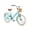 Green, variant on Esheno 20 inch Bike Single Speed with Basket Kickstand Adjustable Seat Beach Cruiser Green Pink