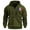 Army Green, variant on LUOGENLI Mens Hoodies Black Camo Men's Casual Hoodies Sweatshirts Loose Fit Pullover Hooded Sweatshirt with Print Design for Autumn Winter Daily Wear Mens Hoodies Pullover 5Xl Navy Size L