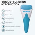 thumbnail image 3 of Ice Roller for Face & Eye, Puffiness, Migraine, Pain Relief and Minor Injury, Skin Care Products Face Massager - Blue, 3 of 8