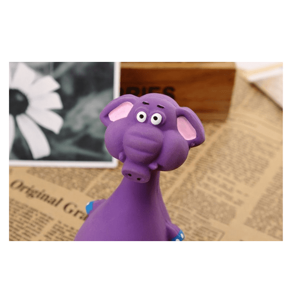 Hartz purple hotsell hippo dog toy