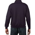 thumbnail image 2 of Gildan Men's and Big Men's 1/4 Zip Cotton Cadet Collar Sweatshirt, up to 2XL, 2 of 2