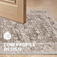 thumbnail image 5 of PABUBE Vintage Indoor Doormat Washable, Boho Entry Rug for Front Door - Low Profile Retro Welcome Mat for Inside Non Slip Entryway Rug 35"x59", 5 of 11