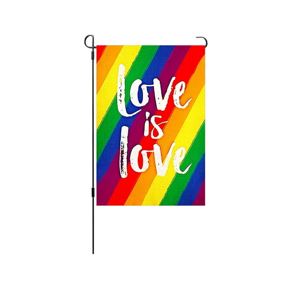 Rainbow Flags Holiday Flags Banners Garden Decorations Pride Flags Garden Flags