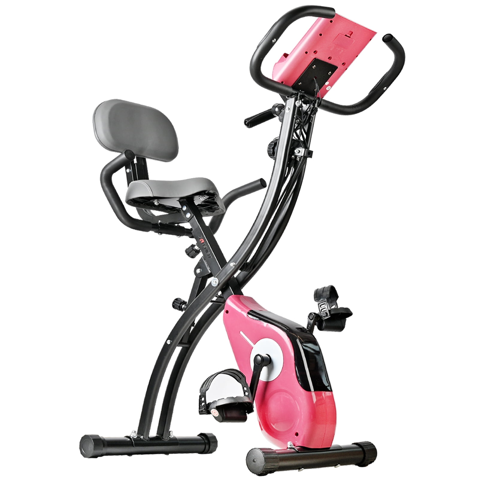 Magnetic Upright Exercise Bike with Heart Pulse Sensors Gym Workout Fitness Home 