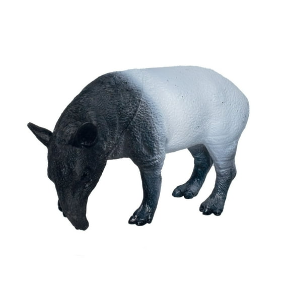 Mini Animal Adventure Tapir by Deluxebase – Realistic Small Jungle Animal Toy Figure for Kids