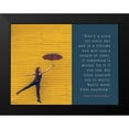 thumbnail image 2 of ArtsyQuotes 24x19 Black Modern Framed Museum Art Print Titled - Ernest Hemingway Quote: Worry Never Fixes Anything, 2 of 5