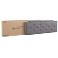 thumbnail image 5 of Home Furniture Deb Gray Adjustable Queen Panel Bed, 5 of 7