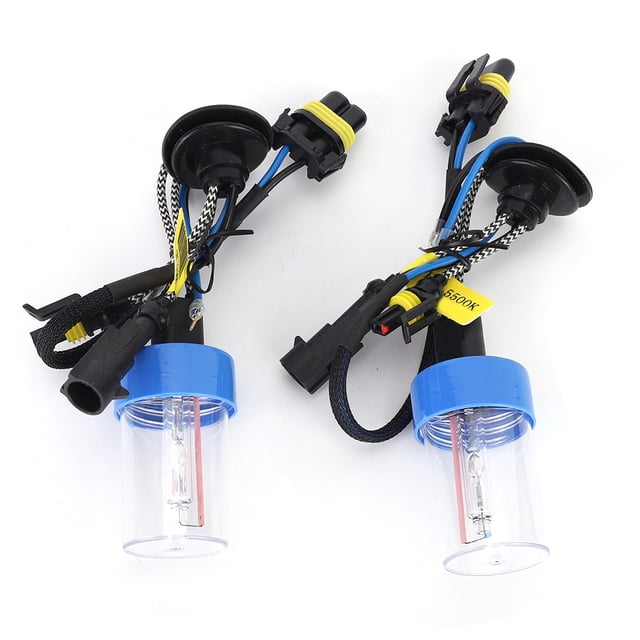 2 faros delanteros de xenón de alto brillo para coche H7 5500K 55W Accesorios