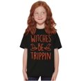 thumbnail image 5 of Halloween Witches Be Trippin Pun Girls Kids T Shirt Tees Teen Brisco Brands X, 5 of 5