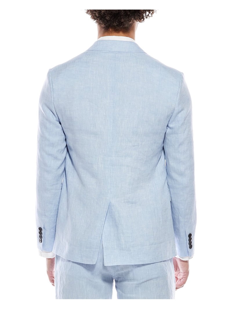 Theory mens Chambers Linen Suit Jacket, 42R, Grey - Walmart.com