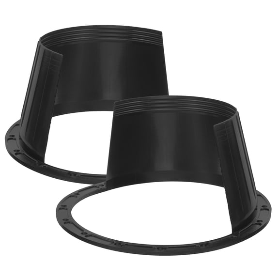 ELAYARD Auto Speaker Spacers Black Plastic Splashproof for Effective Moisture Barrier