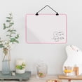 thumbnail image 4 of Double Sided Magnetic Whiteboard, Dry Erase Board with Magnets for Wall Office Home, Memo Board Calendar Planner Drawing(Pink), 4 of 6