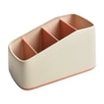 thumbnail image 3 of WinWay Remote Control Holder 4 Slot Desktop Storage Box Tv Remote Control Phone Trapezoidal Basket Stationery organizer Case Home Hotel,Red, 3 of 10