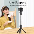 thumbnail image 3 of Selfie Stick Tripod with Bluetooth Wireless Extendable Mobile Phone Selfie Tripod, 3 of 6
