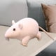 thumbnail image 1 of Muñeca de peluche Hugo Ratón Blanco, 1 of 10