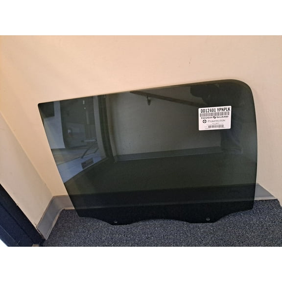 Driver Side Left Rear Door Window Glass Compatible with Ford F150 4 Door Crew Cab 2015-2022 Models & F250 F350 F450 F550 4 Door Crew Cab 2017-2022 Models