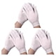 thumbnail image 1 of Sonducket 12 pares de guantes de algodón blanco para hombre, manopla de trabajo Unisex, guante elástico hidratante, joyería de inspección, Type1 NO1, 1 of 6