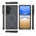 thumbnail image 4 of Funda para Samsung Galaxy S24+ 5G [Compatible con Airbag MagSafe] de Grado Militar Funda Protectora Anticaída de Color Sólido, Gris Oscuro, para Galaxy S24+(5G), 4 of 8