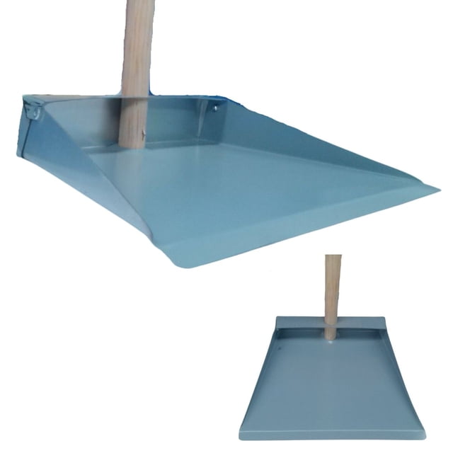 Recogedor De Basura Metalico Baston Madera Por Pieza Pjar Jady quimica Recogedor