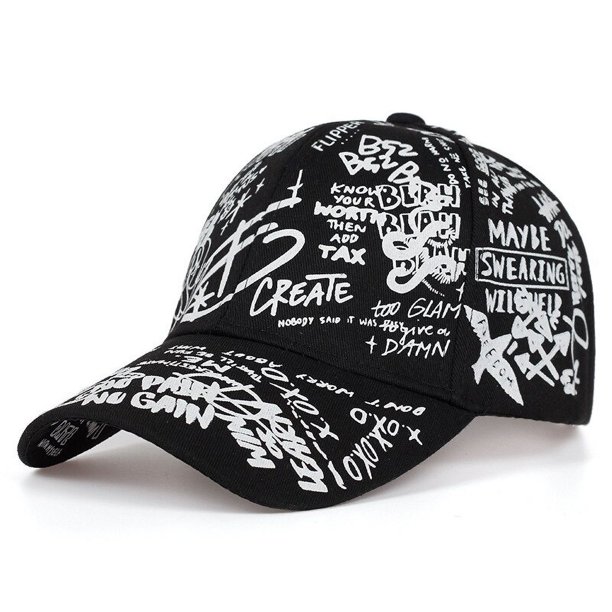 Gorras de béisbol con estampado geométrico de letras Unisex, Snapback, sombreros casuales ajustables para exteriores, sombrero de protección solar, primavera y otoño