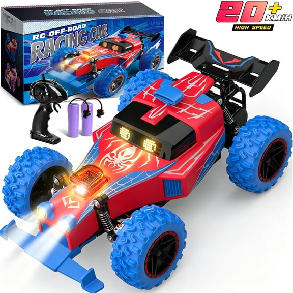 Gmdisc Remote Control Car, 1:18 High Speed RC Cars, 20 km/h Toy for Boys & Girls Christmas Birthday Gifts for Kids