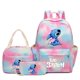 thumbnail image 1 of Mochila escolar de Lilo Stitch para niño y niña, morral colorido de dibujos animados, mochila escolar con bolsa para el almuerzo, 1 of 1