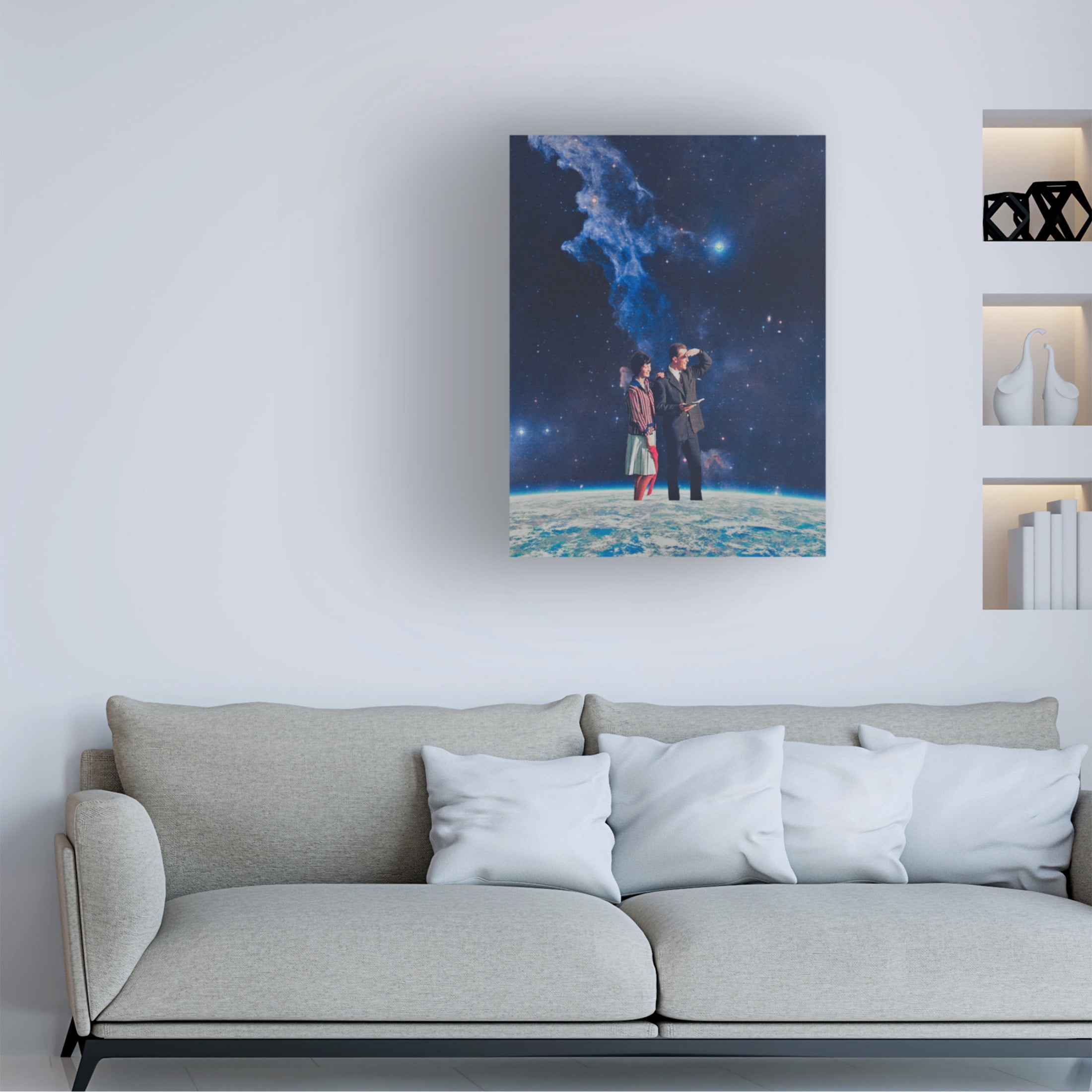 Trademark Fine Art spacerocket art 131 Canvas Wall Art