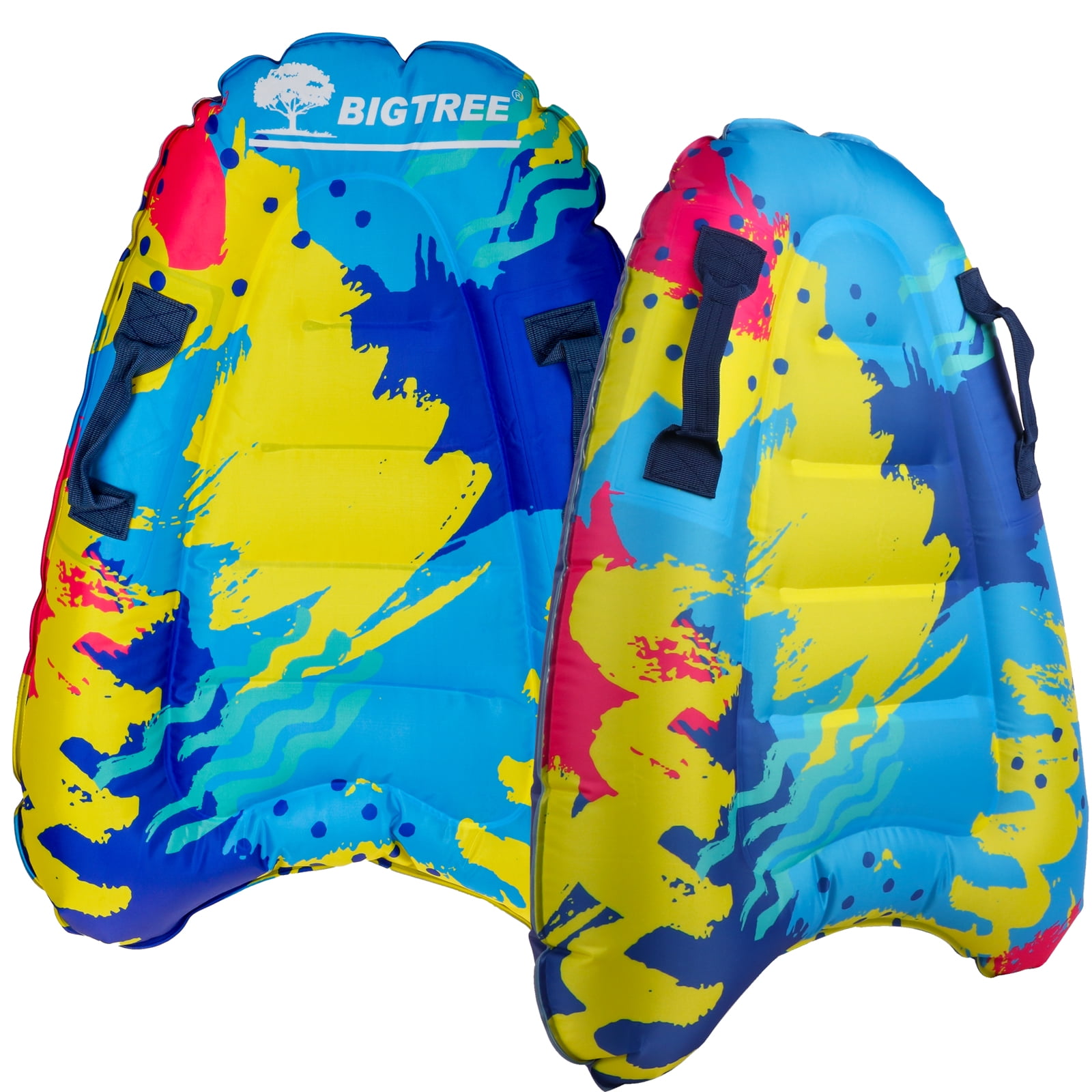 BIGTREE Summer Surf Body Board Inflatable Beach Floating Toy Kickboard