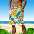 thumbnail image 2 of NOLDARES Men's Board Shorts Quick Dry Swim Trunks with Mesh Lining(Khaki,3XL), 2 of 5