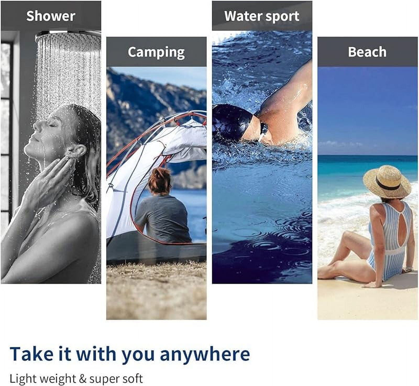 American Football Beach Towel Large Sand Free Quick Dry Ball Sport Bath Towels Gift for Men Boys Pool Bathroom Swimming Travel