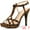 Leopard, variant on Women's Slingback Stiletto Heel Sandals Leopard US 7/UK 5/EU 38