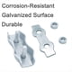 thumbnail image 5 of 25 Conectores de Cuerda de Polietileno M5 de Alta Resistencia, de Acero Galvanizado con Cables Conductores de Cobre y Silicona., 5 of 5