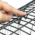 thumbnail image 5 of ZENSTYLE 63.9" Rolling Bird Cage Detachable Stand Metal Frame Medium Brid House, Black, 5 of 13