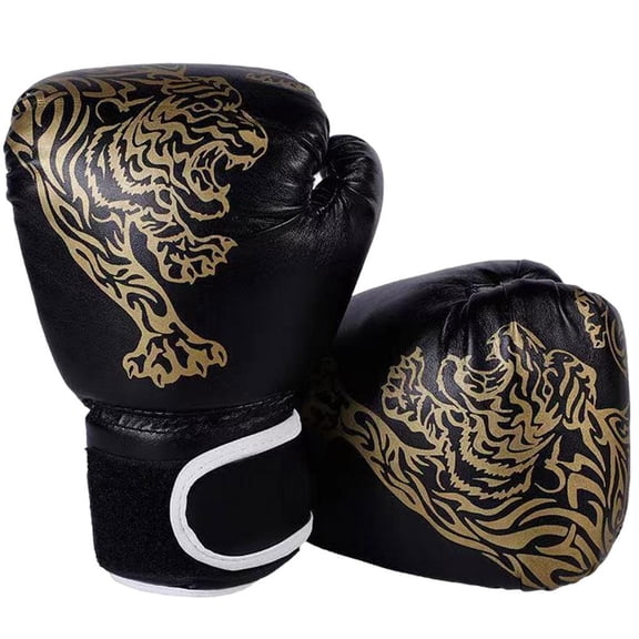 Guantes de boxeo para PU Cuero Llama Sanda Boxeo Entrenamiento Guante Profesional Los 25x17cm Zulema  Guantes deportivos de boxeo