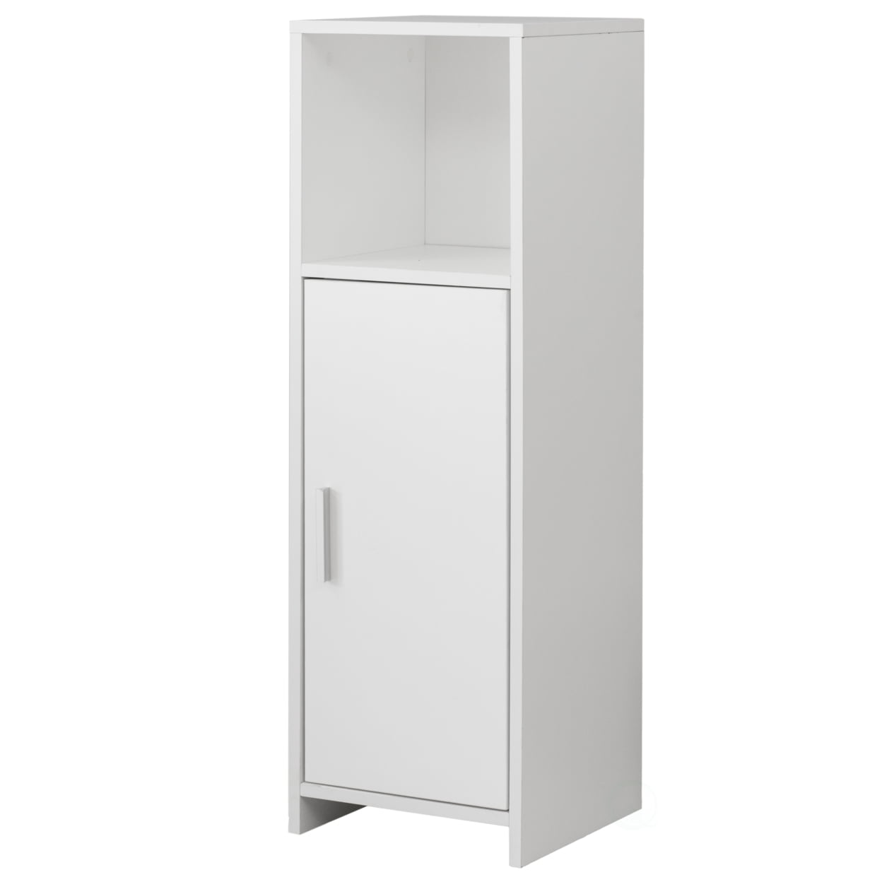 Wooden Home Tall Freestanding Bathroom Vanity linen Tower Organizer Cabinet, White - Walmart.com