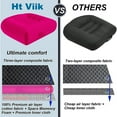 thumbnail image 4 of Seat Cushion Pillow for Office Chair/Car, Comfort Car Booster Seat Cushions for Short People Effectively Increase Field of View and Lower Back Fatigue Relief Adult Booster Chair Cushion, 4 of 6