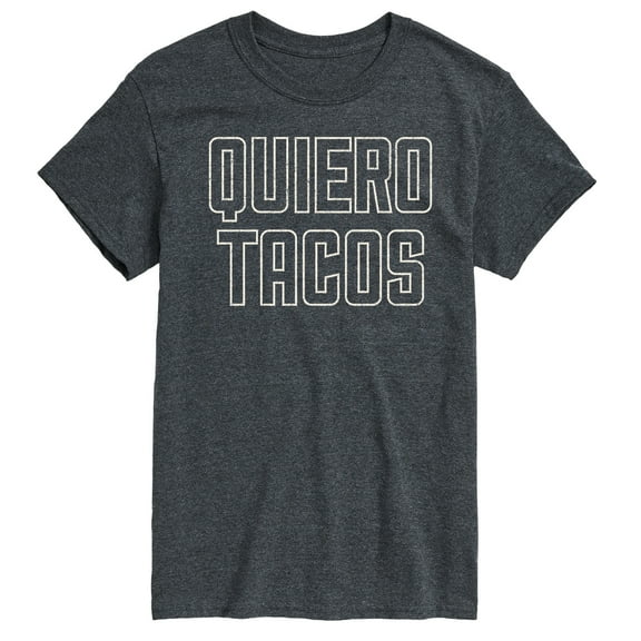 Instant Message - Quiero Tacos - Men's Short Sleeve Graphic T-Shirt