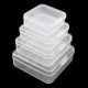 thumbnail image 2 of Mini cajas de almacenamiento vacías cuadradas de 32 piezas hechas de plástico transparente con tapas, 2 of 5