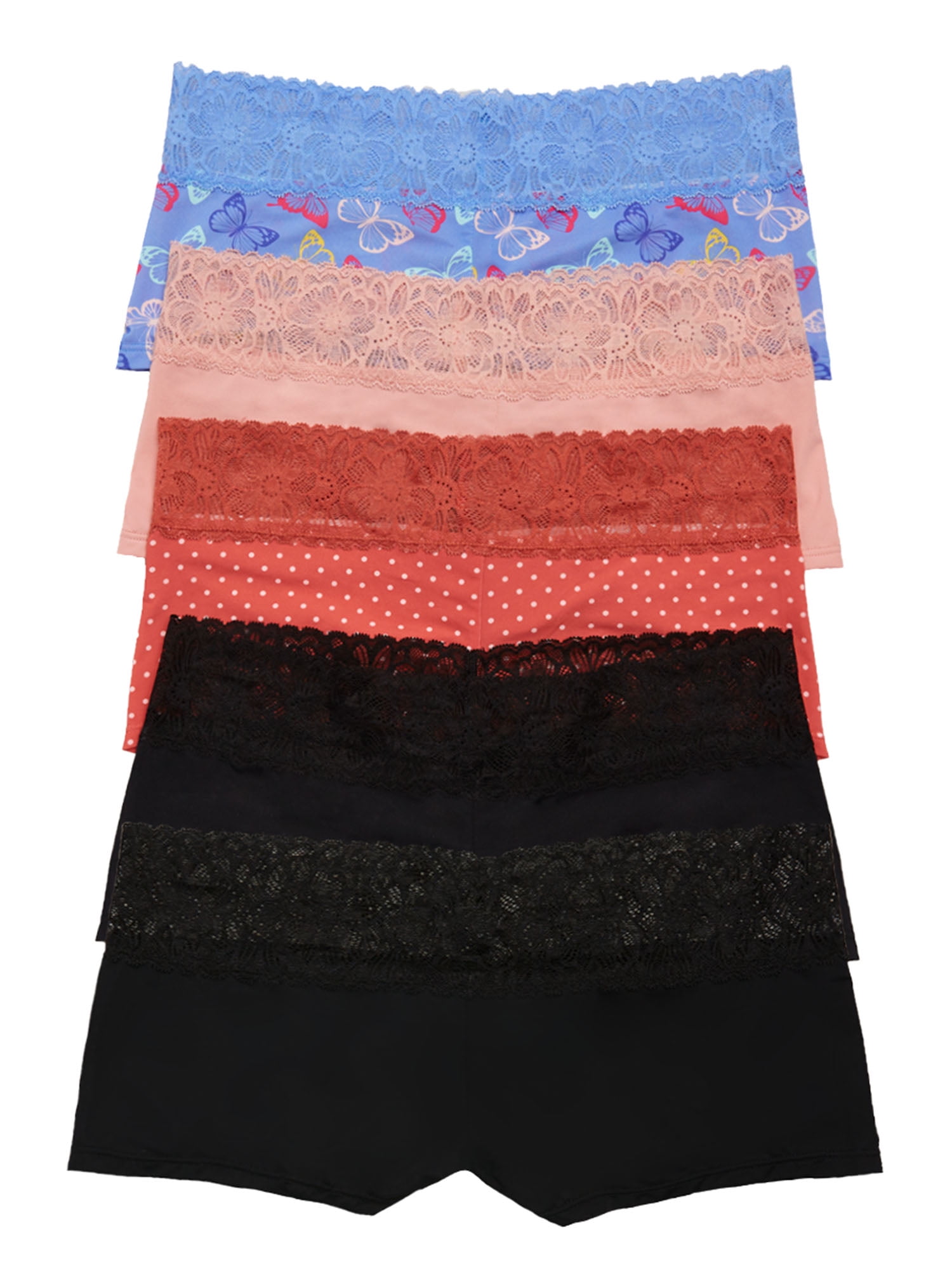 no boundaries micro lace boyshort