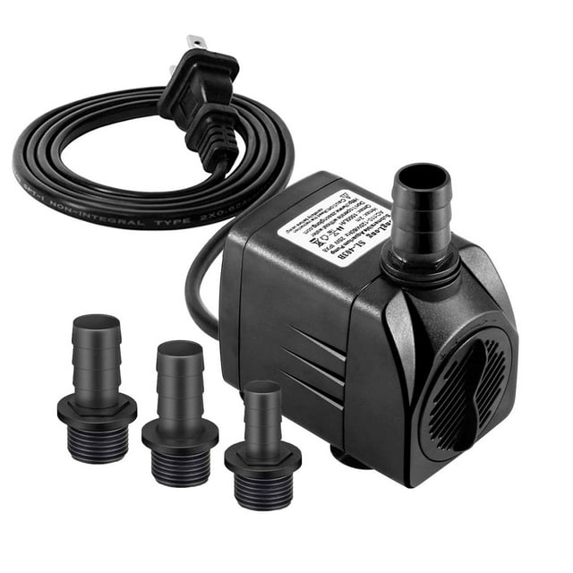 Bomba sumergible SongLong 1500L/h, 25 W, 6.5 pies de altura