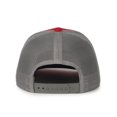 thumbnail image 6 of Outdoor Cap SKRRT-01 Flame Embroidery Mesh Back Cap-Red-Dark-Grey, 6 of 8