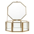 thumbnail image 5 of WSTEER Octagonal Jewelry Box Transparent Jewelry Box Vintage Jewelry Box Display Box, 5 of 6