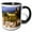 Black/White, variant on 3drose, Cazorla, Andalusia, Spain, 11oz Mug