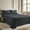 Charcoal, variant on Moonlight20015 Bed Sheet Set 1800 Series 3-Piece Deep Pocket Luxury Soft Microfiber Twin Silver