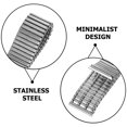 thumbnail image 3 of LITINKIMI Stainless Steel Stretch Watch Band Clasp for Traditional Watches, 3 of 8
