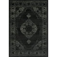 thumbnail image 2 of Handcraft Rugs-Gray/Black Persian Tabriz Floral Pattern Distressed  Modern Vintage Area Rug, 2 of 9